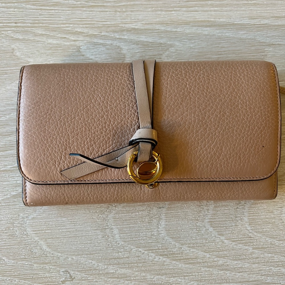 Pink Chloé wallet